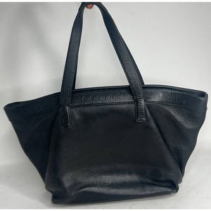 Celine Vintage Black Pebbled Leather Bag